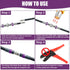 200PCS Purple Solder Seal Wire Connectors, 14-12 AWG Marine Grade Self Soldering Heat Shrink Waterproof Terminals