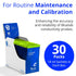 Bluelab EC 2.77 Conductivity Calibration Solution - 30 Sachet Box, Easy Calibration for pH Pens & Meters