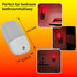 Omndpou 670nm Bulbs Sleep-2 Function,Dimmable Bulbs 2 Pack Red Light Night Light for Color Modes (Red,Yellow)