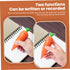 NASSMOSSE 60-Second Carrot Pen, Cute Voice Recorder for Kids, Smooth-Writing Ballpoint Pen - Fun & Creative Gifts
