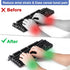 BOOMIBOO 17 5.7 Inch Clear Acrylic Tilted Computer Keyboard Holder for Ergonomic Typing, Keyboard Stand with Silicone