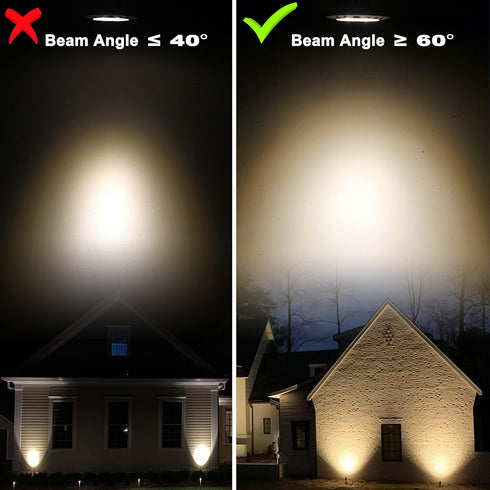 ALIDE MR16 7W 60 Degrees GU5.3 LED Bulbs, 2700K Warm White, 12V Low Voltage Spotlight, 6 Pack