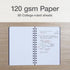 Oxford Poly Spiral Notebooks, 4 Pack, Small 5.7" x 8.5", Thick Poly Cover, White Paper, College Rule, 80 Sheets/160