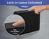 300 Commercial Multifold Paper Towel Dispenser Wall Mount (Black), Folded Hand Towel Dispenser for Bathroom/Restroom