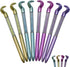 Maydahui 24 PCS Snake Shaped Ballpoint Pens, Novelty Cobra Pen, Retractable Bling Rhinestones, Colorful Crystal