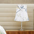 5.90X5.90X5.90 Inch E27 Bulb DOITOOL Fabric Lampshade Linen Drum Replacement Lamp Shade for Table Lamp Bedside Desk