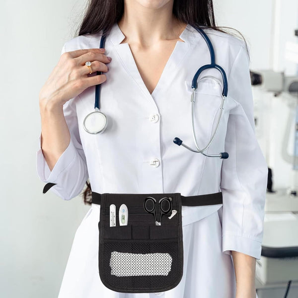 Utility Nurse Fanny Pack,Nursing Waist Pouch,Medical Organizer Belt,Adjustable Waist Strap Suitable for