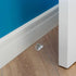 Qunclay 6 Pieces Floor Door Stopper, No Drill Shower Door Stopper, Self Adhesive Rubber Bumper Wall Protectors