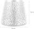 E27 19X19X19cm, Uonlytech Tree Shadow Lamp Shade, Clip On Table Lampshade Hollow out Metal Lamp Shade Light Accessories