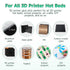 3D Printer Glue Sticks, 36 Grams Each for Hot Bed Plate, Washable, Non-Toxic, 6Pcs for Various Filaments