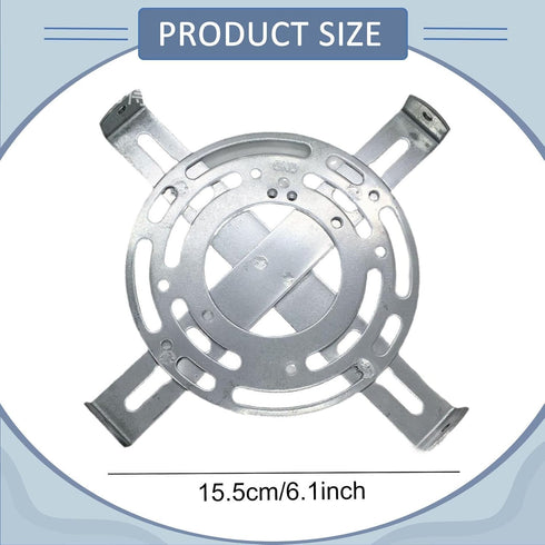 KiBcsLic 2Pcs Light Fixture Mounting Bracket Close to Ceiling Light Mount Plate Compact Lighting Fixture Bracket