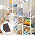 0.8"x0.8"x0.7" 10 PATIKIL Plastic Corner Braces, Pcs L-Shape Shelf Support Corner Brace Nylon Right Angle Brackets