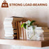 4 2 Inch uxcell PCS Blind Shelf Supports, Heavy Duty Floating Shelf Bracket Metal Hidden Brackets with Screw Wall Mount