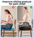 Tailbone Seat Cushion, Memory Foam Pressure Relief Coccyx Cushion for Pain, Extra-Large Butt Pad for Office Chair, Car