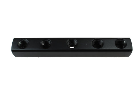 Coilhose Pneumatics 3052 Low Profile Manifold, 1/4-Inch FPT Supply Port, Five 1/4-Inch FPT Output Ports
