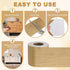 4.7x33', PATIKIL Wood Grain Repair Tape Self Adhesive Realistic Textured Repair Patch Peel and Stick Wood Tape