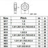 QuarkMRO 304 M4 M64 (M50-1.5, 22.5mm, 1pcs) Stainless Steel Fine Thread Thin Jam Hex Nut Right Hand Select Size - m: