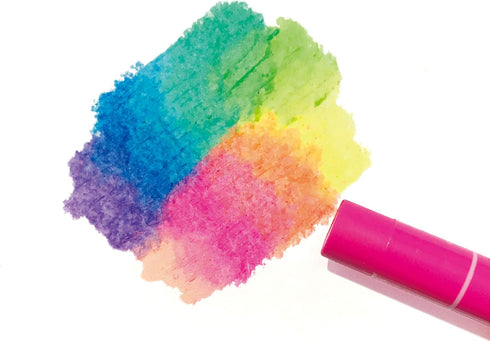 Kokuyo Fluorescent Crayons, 16 Colors KE-AC31