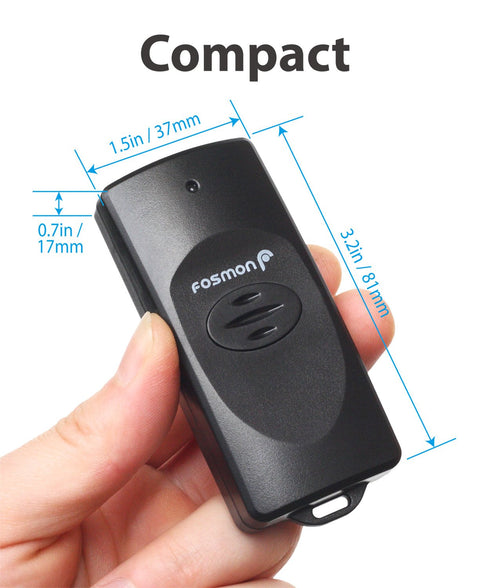 Fosmon WavePoint Wireless Remote Control Outdoor Electrical Outlet Switch, Weatherproof Heavy Duty