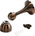 Rok Hardware Magnetic Door Stop Holder, 3 Inches, Brushed Antique Copper, 1 Pack