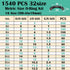 1540 Pcs 32 Size O-Rings Kit, Nitrile Rubber Assortment for Various Vehicle Repair and Plumbing Sealing
