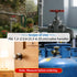BOMAOO 2 (1.32.5 Inch Outdoor Faucet Lock, Stainless Steel Water Spigot Lock with Padlock, Hose Bib & Gate Valve Lock