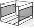 Hanging File Folder Frame for Legal/Letter Size, Desk Organizer, File Folder Holder Rack, 1 Pack (15.2" L x 12.4" W x