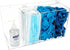 4 SEANADO Hand Sanitizer and Glove Holder Dispenser with Lid, Clear Acrylic Compartments Hygiene Station for Disposable