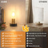 Dimming Industrial Bedside Table lamp for Bedroom -Touch Lamp with USB-A+C Charging Ports & AC Outlet. Nightstand Lamp