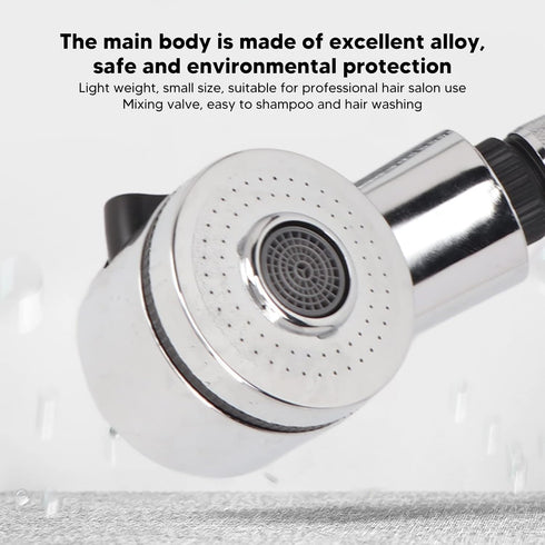 70cm Set, Shampoo Bed Faucet Kit with Flexible Water Hose - Professional Salon Shampoo Basin Faucet High Strength