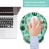 Mouse Pad with Wrist Support, Ergonomic Memory Foam Wrist Rest Cushion, Non-slip Rubber Base Gaming Pad for Home Office