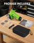 Mercmind 4-Speeds 60 Cardboard Cutter Electric, No-Jam Cutting & Min Long-Lasting, Rotary Box Cutter for Fast Box