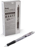 Pentel RSVP Super RT Ballpoint Pen, Fine Line 0.7mm Black Ink, Box of 12 (BX477-A)