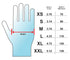 Proworks GL-N145FL 5 mil Powder-Free Nitrile Exam Gloves, Medical Grade, Black, Large, Box of 100