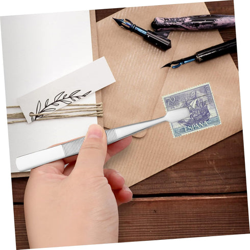 2pcs Stamps Tool Stamp Tweezers Stamp Collector Tweezers Philately Tweezers Philately Tool