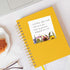 Wildflower Sticky Note Pads, 3" x 3" Botanical Sticky Notes, Set of 6 Pads, 50 Sheets Per Pad, Made in The USA
