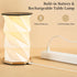 Dimmer, Travel Gifts Portable lamp with Touch Travel Lamp Warm Light, Foldable Paper Lamp, Rechargeable Small Battery