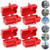 FILFEEL 4pcs Plastic Electrical Plug Lockout - Industrial Tool for Most Plugs and Shackle Diameter, ABS Material