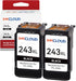 INKCLOUD Replacement Compatible Ink Cartridges for Canon Ink 243 243XL PG243 PG-243 XL for Pixma TR4520 MG2522 TS3322