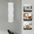 IMIKEYA Japanese Paper Floor Lamp Shade: Foldable Papers Lampshade Cover Replacement Modern Minimalist Standing Light