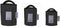 MDF Instruments Latex-Free Large Adult Replacement Blood Pressure Monitor Cuff D-Ring - Double Tube - Black (MDF2080460D-11)