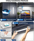 10 Inch 2200mAh Closet 6500K Dimmable Counter 3 Packs Under Cabinet Lighting, LED Battery Operated Rechargeable Motion