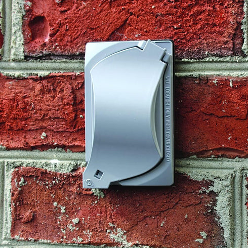 Sigma Electric, White Sigma Engineered Solutions, 14147WH 1-Gang Universal Weatherproof Cover