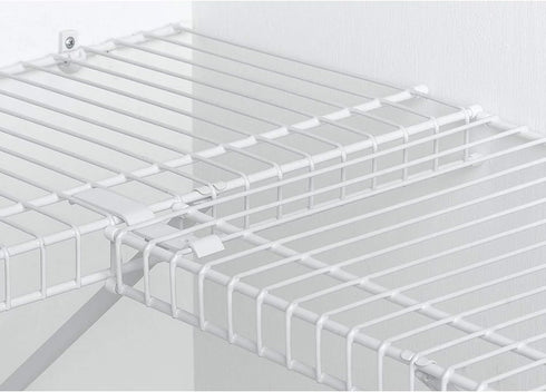 A.A 3" ClosetMaid 1001 White Wire Shelf Corner Support Bracket Replacement