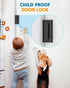 800 lbs Home Security Door Reinforcement Lock - Child Proof Door Locks for Front Door Child Safety Lock High Door Locks