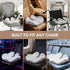ModReve Tailbone Memory Foam Seat Cushion for Office Chair, Car & Wheelchair Soft Comfort Coccyx Cushion for & Sciatica