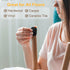 16pcs 3/4" uxcell Chair Leg Floor Protectors, - Plastic Round Chair Leg Caps, Non-Slip Slip-On Furniture Feet Covers