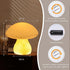 16 7.8' Vigdur Mushroom Lamp Small Lamp, Colors Changing Mushroom Night Light Battery Operated with Remote, Christmas