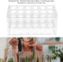 17mm Test Tube Rack with 18 Holes - Durable Transparent Holder for 10ml and 15ml Centrifuge Test Tubes