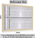 White Wood Bulletin Board Roll, Reusable Waterproof Erasable, Fade Resistant Non-Woven Fabric for Classroom Decor